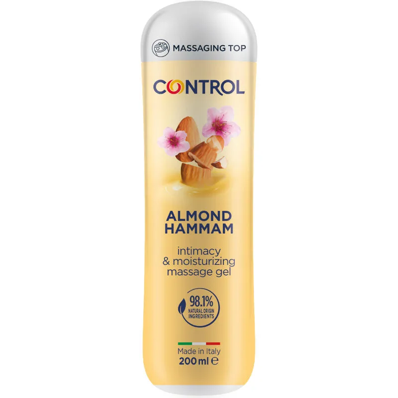 Control Almond Hammam 3-in-1 Massagegel – Doft av Mandelmjölk – 200 ml