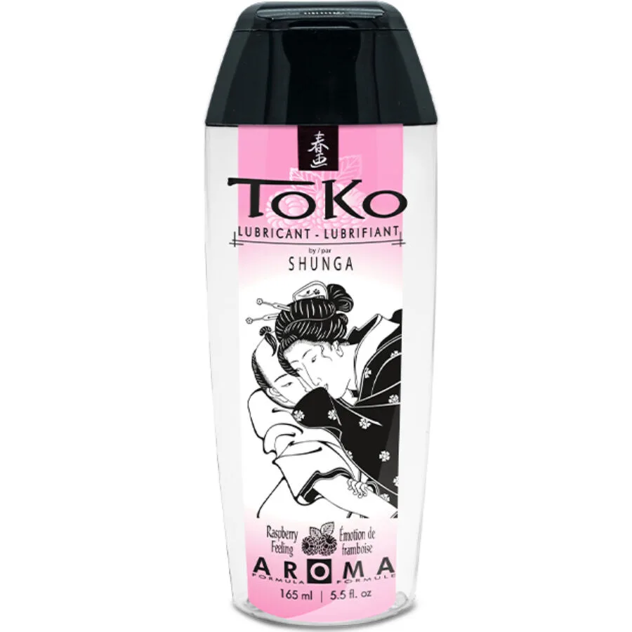 Shunga Toko Aroma Raspberry Emotion Vattenbaserat Smaksatt Intimglidmedel
