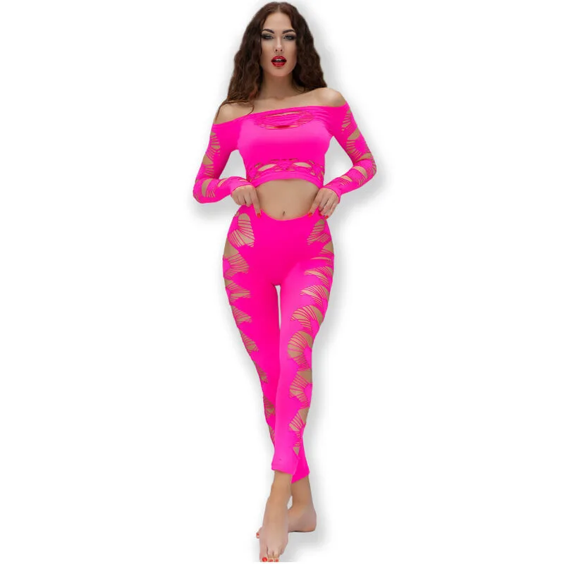 Chilirose CR 4632 Lingerieset – Topp & Trosor i Fuchsia | Storlekar S–L
