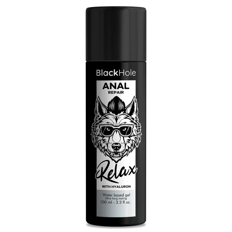 Black Hole Anal Repair & Relaxing Vattenbaserat Intimgel med Hyaluronsyra – 100 ml