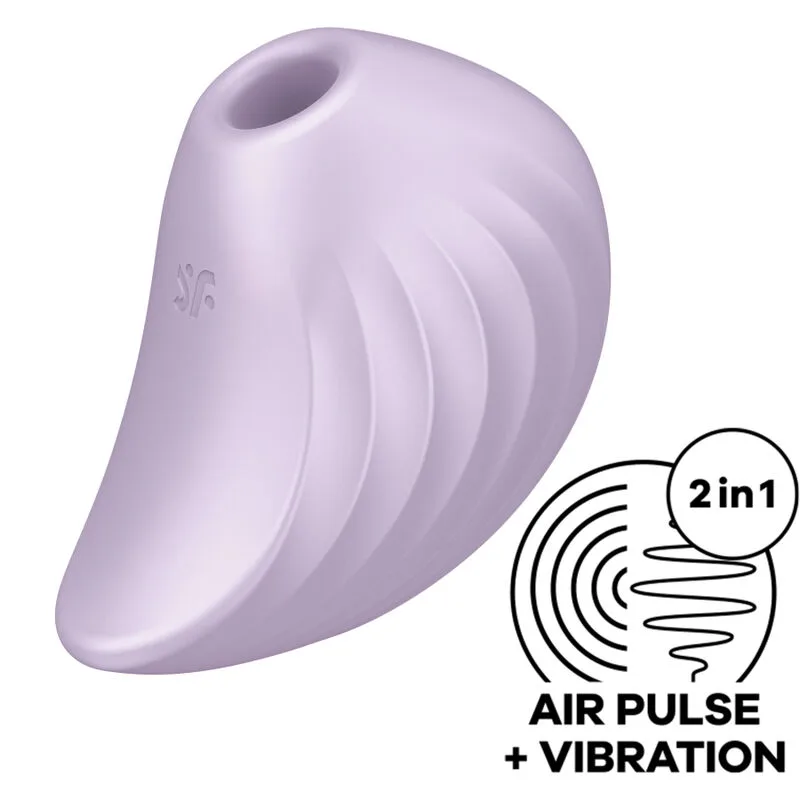 Satisfyer Pearl Diver Air Pulse Stimulator & Vibrator – Violett