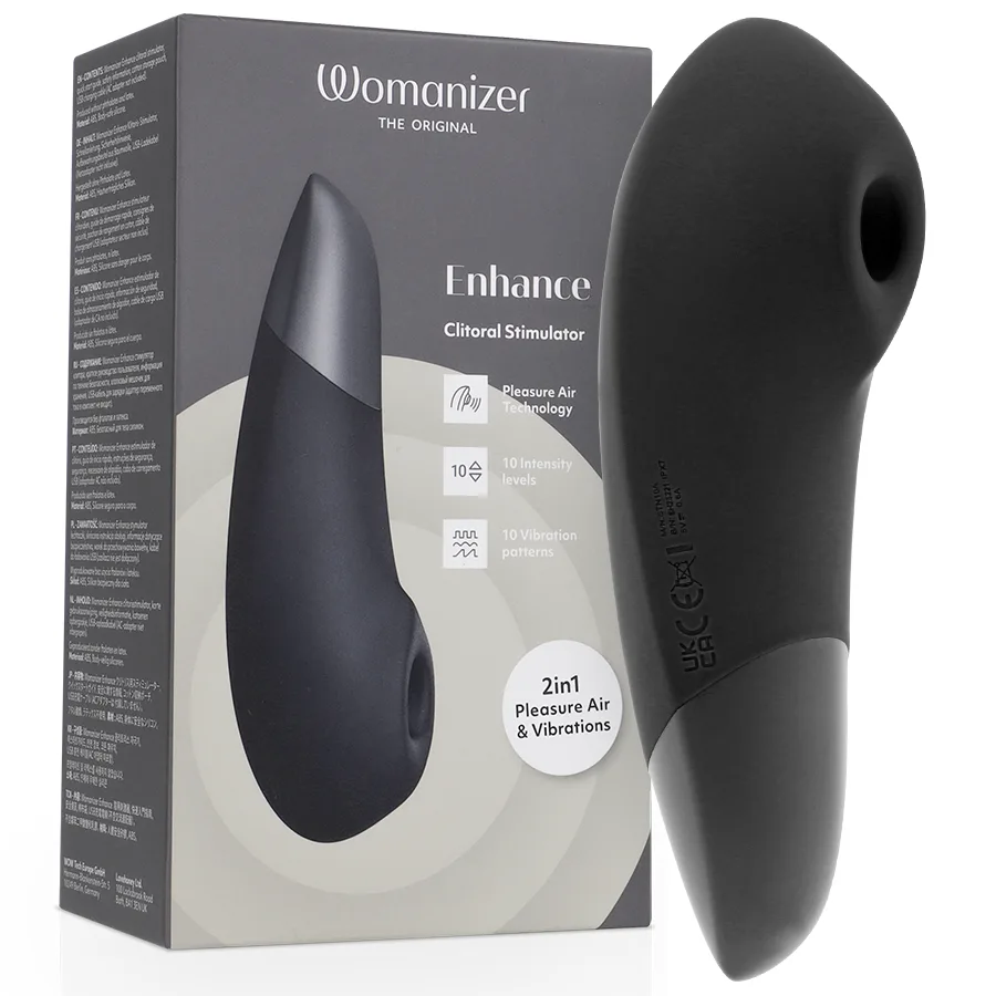 Womanizer Enhance 2-in-1 Klitorisstimulator – Svart