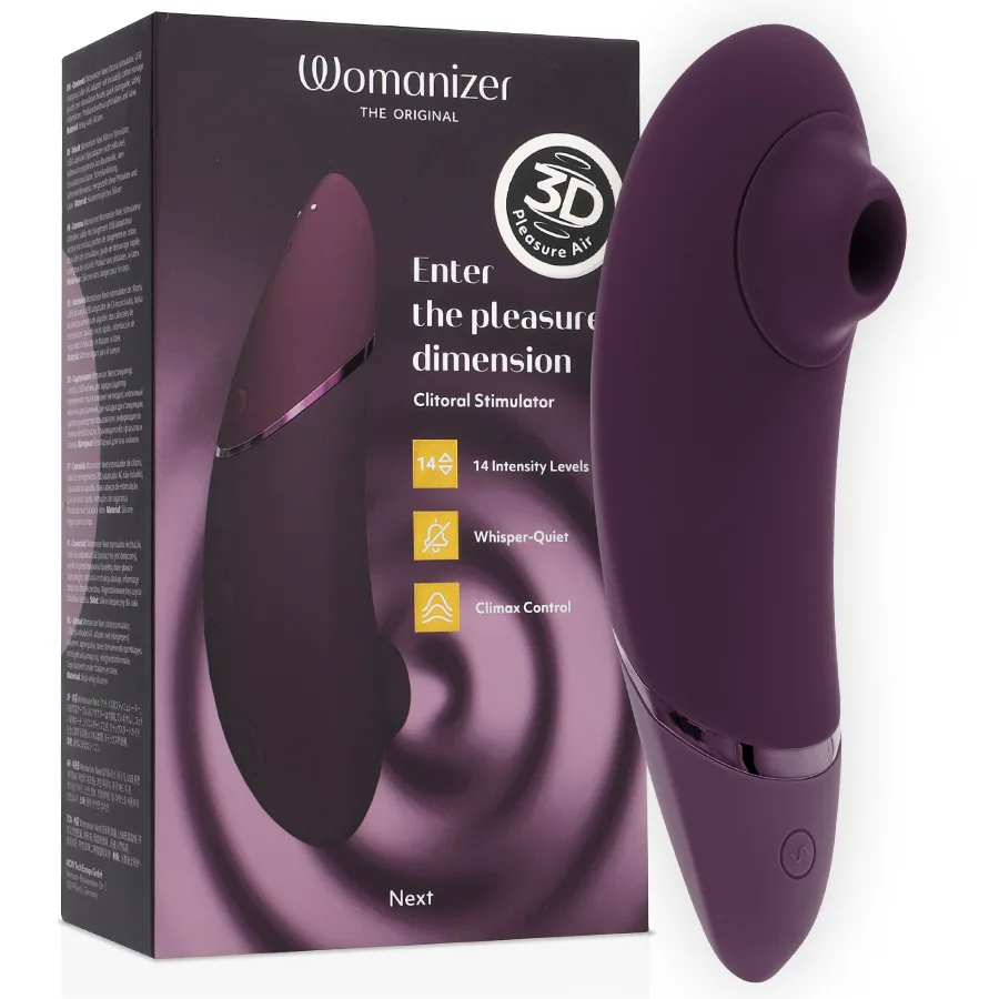Womanizer Next Klitorisstimulator - Mörklila