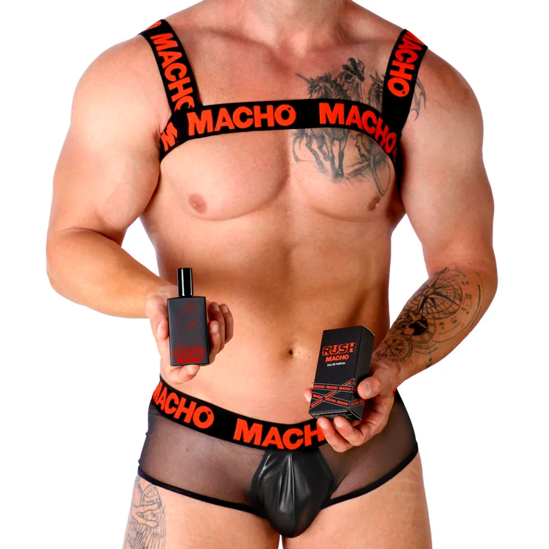Macho - Rush Eau De Parfum 30 ml | Bold Spicy-Woody Fragrance for Men