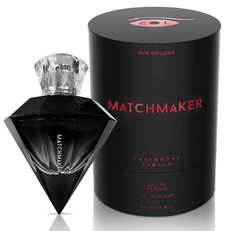 Eye of Love - Matchmaker Black Diamond LGBTQ+ Feromondoftvatten för Honom 30 ml