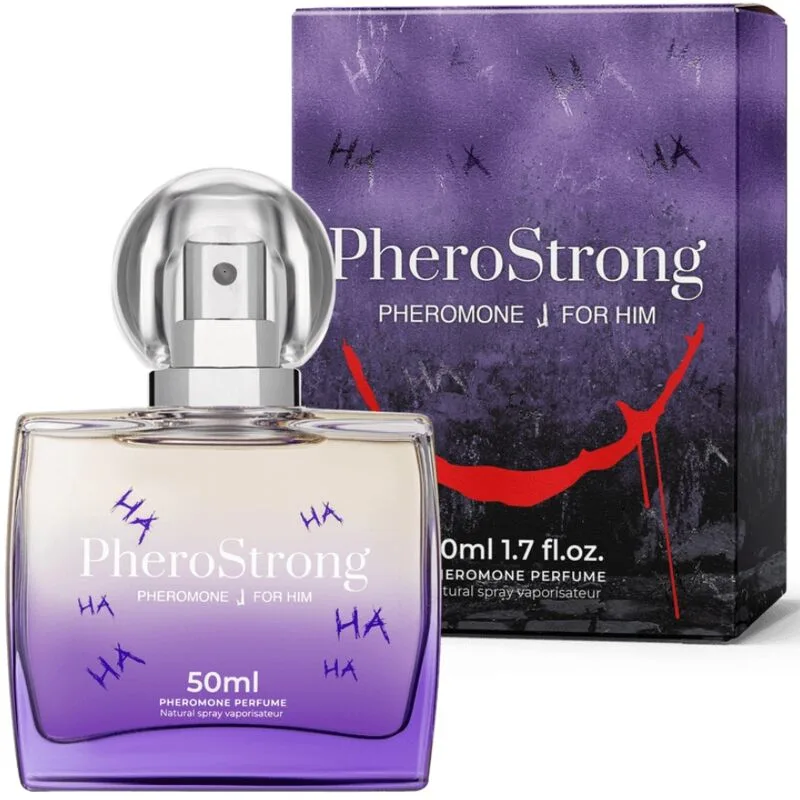 Pherostrong - Feromondofter J för Honom 50ml | Sofistikerad herrparfym med feromoner