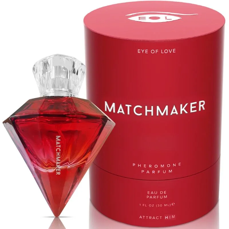 Eye of Love - Matchmaker Red Diamond Feromondoftvatten för Kvinnor (Attraherar Honom) 30 ml