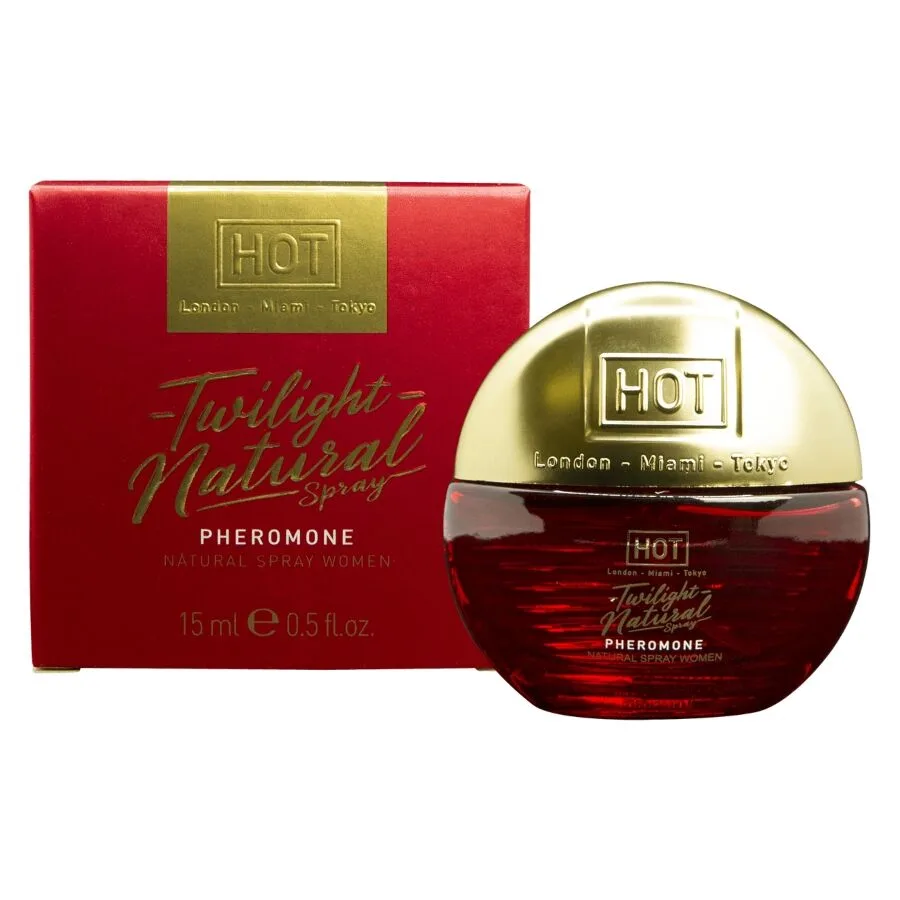 HOT Twilight Pheromone Natural Spray för Kvinnor – 15 ml