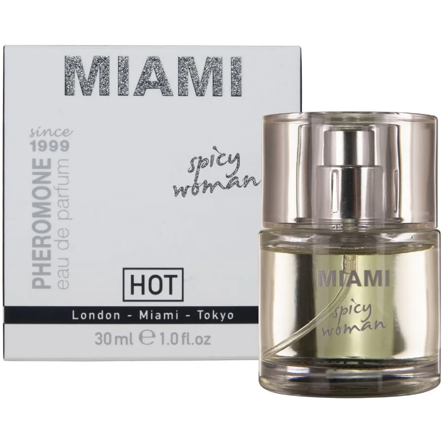 HOT Pheromone Perfume Miami Spicy – Sensuell Eau de Parfum för kvinnor 30 ml