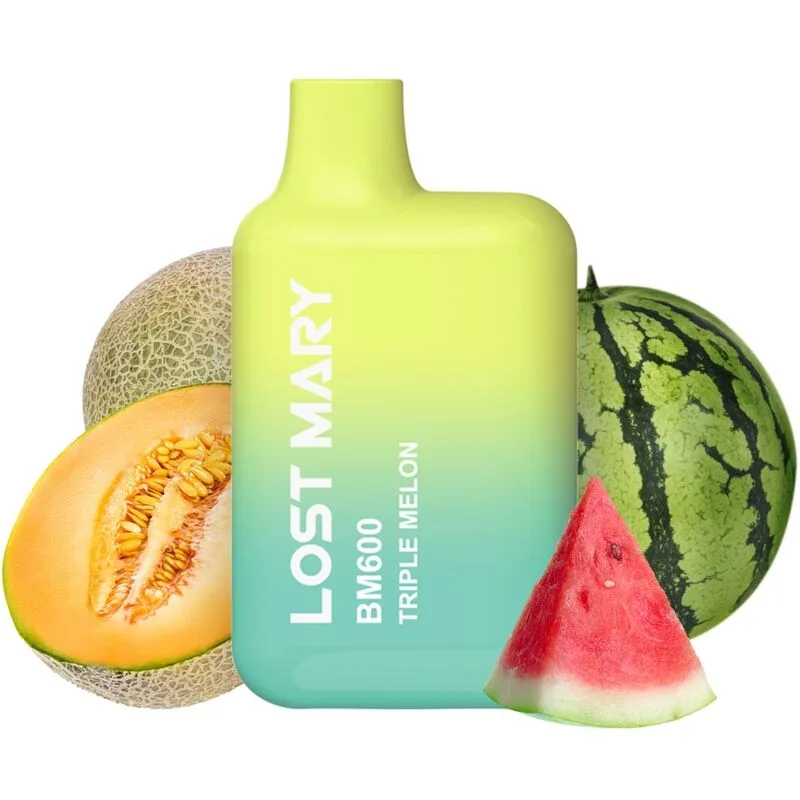 Lost Mary BM600 Engångsvape 2% Nikotin (20mg/ml) – Triple Melon-smak