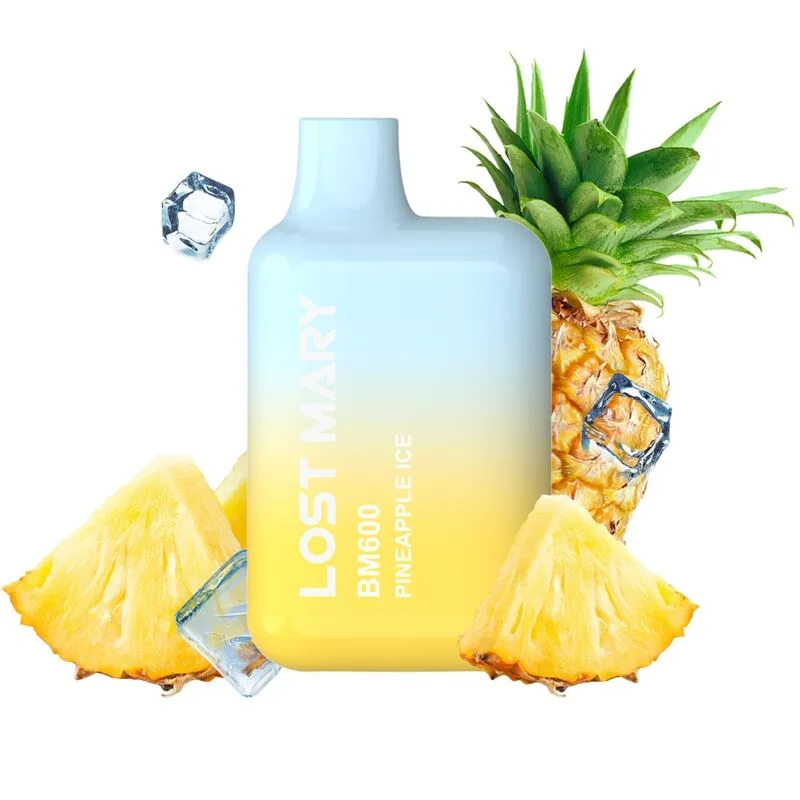 Lost Mary BM600 Engångsvape 2% Nikotin (20mg/ml) – Smak av Ananas Is