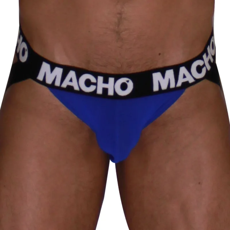 Macho MX28AZ Blue Jock Grille Athletic Jockstrap