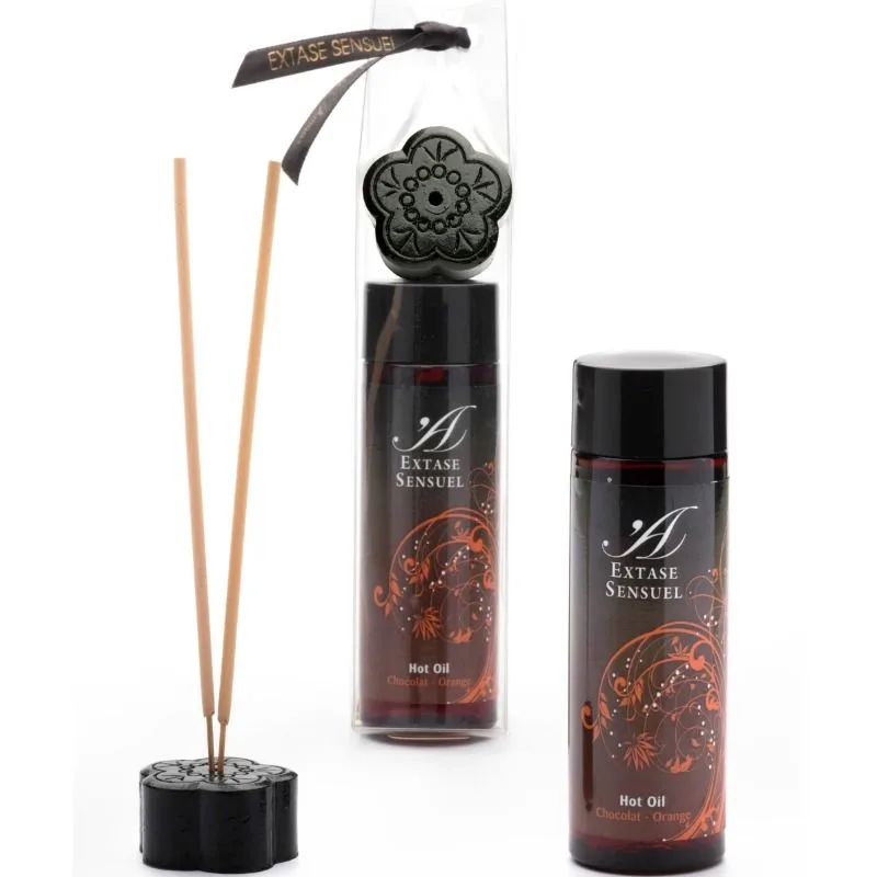 Extase Sensual - Chocolate & Orange Stimulating Warming Massage Oil 100ml