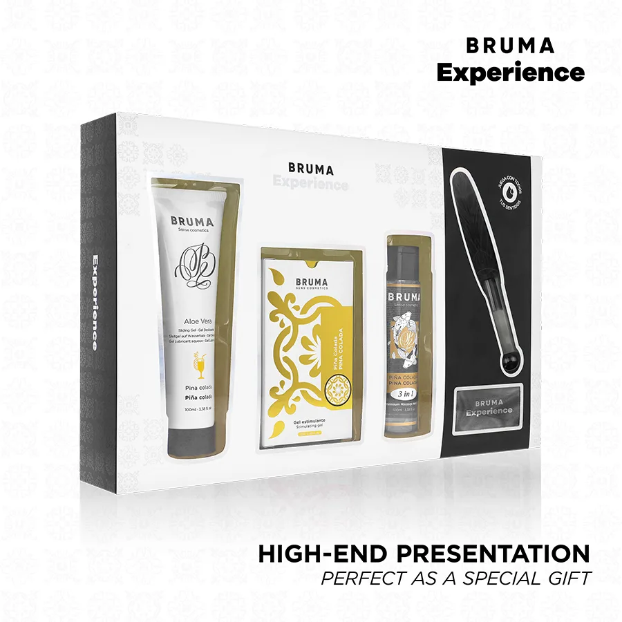 Bruma Xperience - Sweet Piña Colada Temptation Pack med Upphetsningsgel