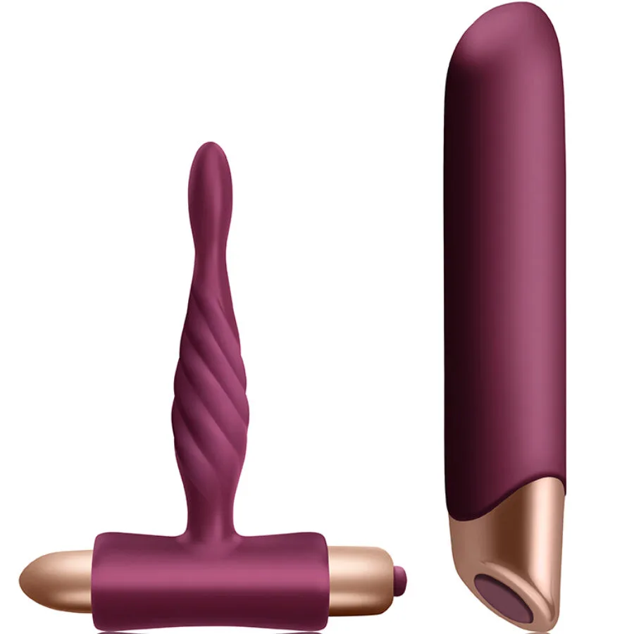 Climaximum - Rapture Kit Classic Vibrator & Beginner Anal Plug Set