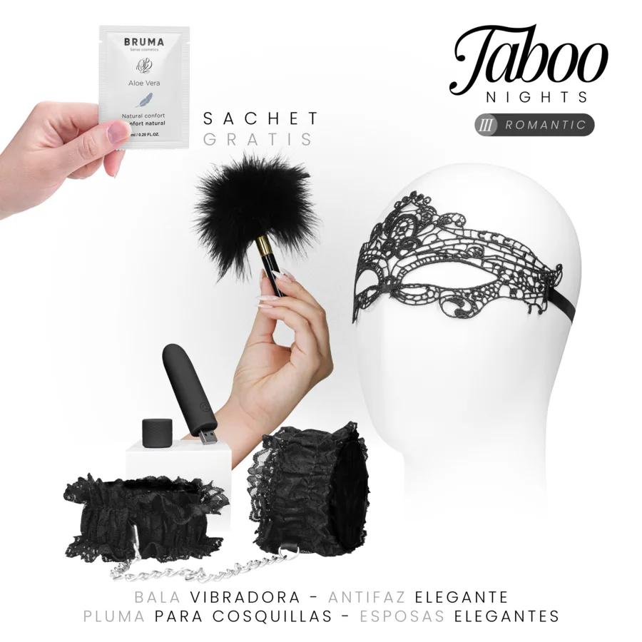 Taboo Nights - 3: Romantic Dream Kit – Komplett Sinnligt Presentset för Par