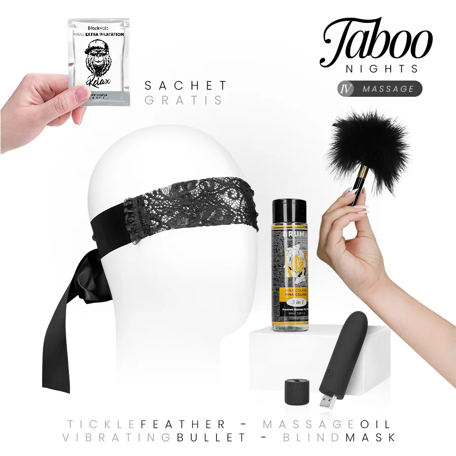 Taboo Nights - 4: Massage Dreamkit – Komplett Sensoriskt Massageset för Par