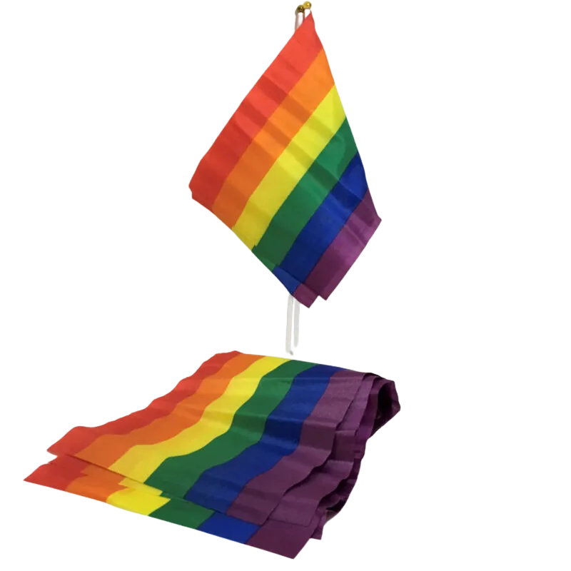 Pride – LGBT Regnbågsflagga Liten Vimpelbanner