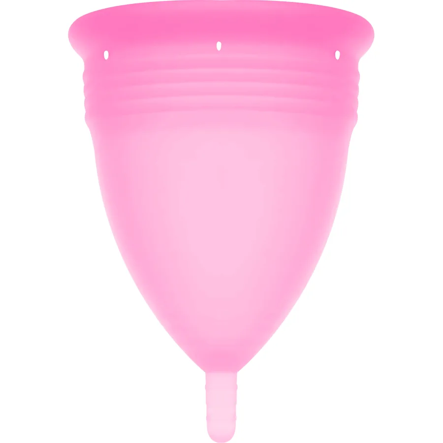 Stercup Menskopp i FDA-godkänt Silikon – Rosa, Storlek S
