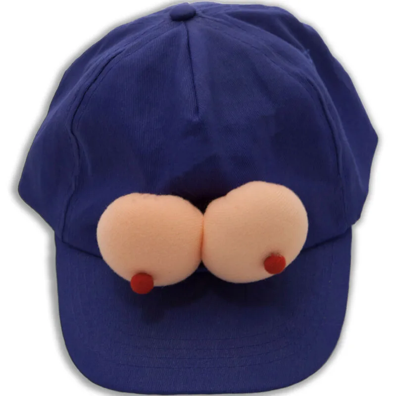 Diablo Picante - Blå Novelty-keps med Bröstmotiv