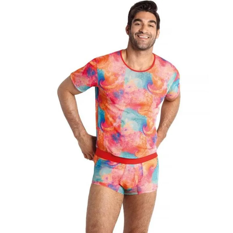 Anais Men - Falcon Tryckt T-Shirt | Storlek S