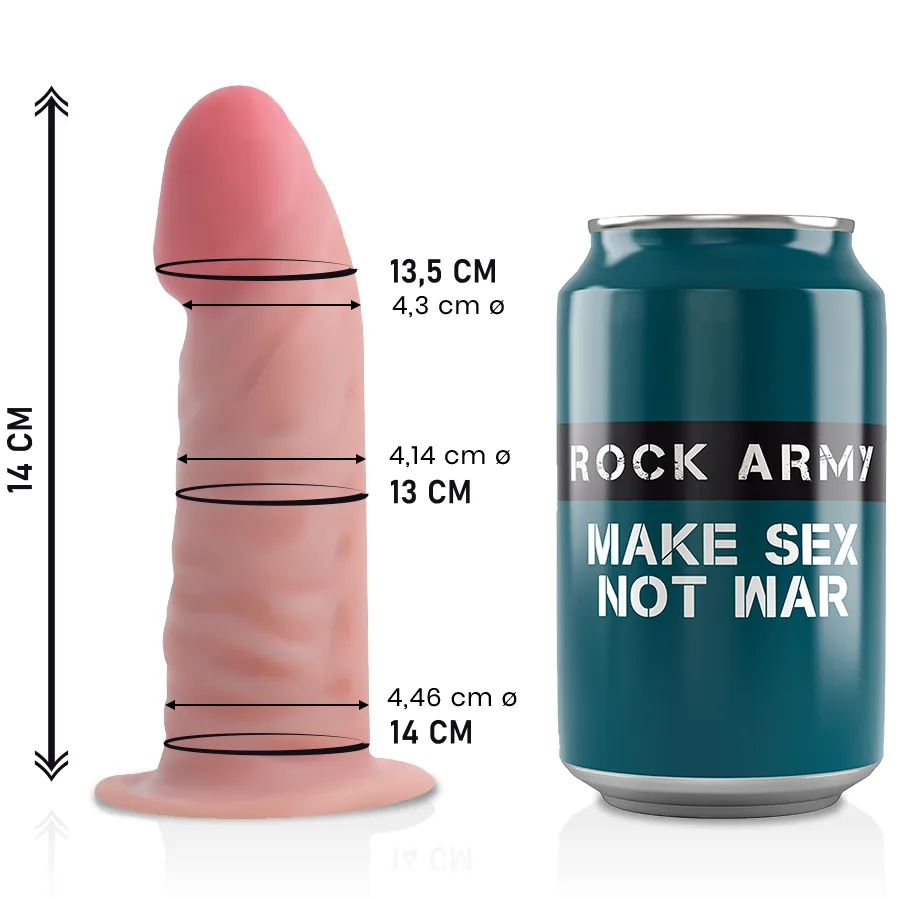 Rockarmy Dual Density Tiger Realistisk Dildo
