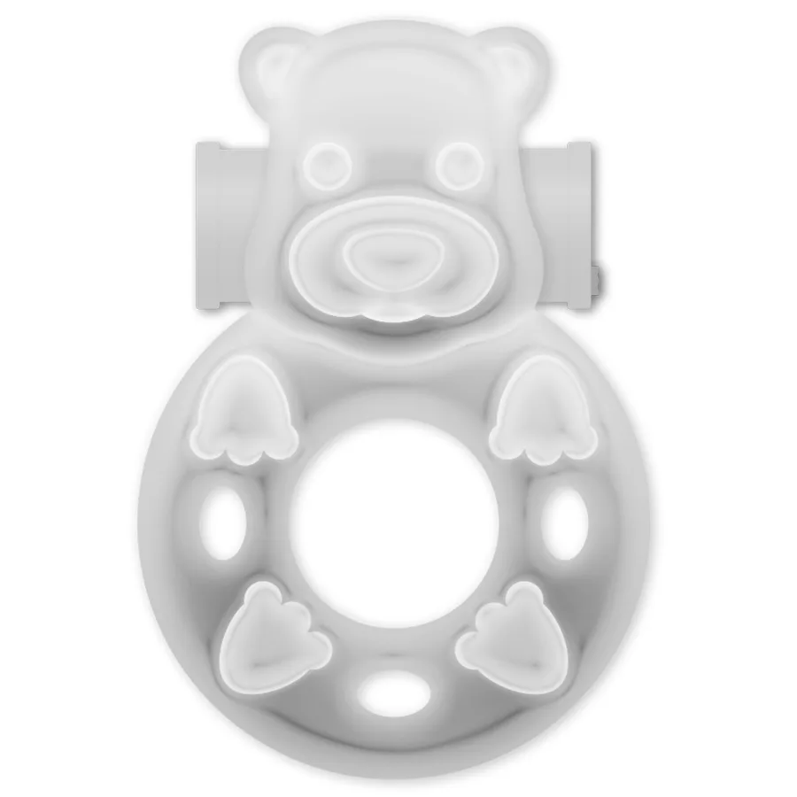 Casual Love - Ring 26 Transparent Vibrating Penis Ring with Clitoral Stimulator