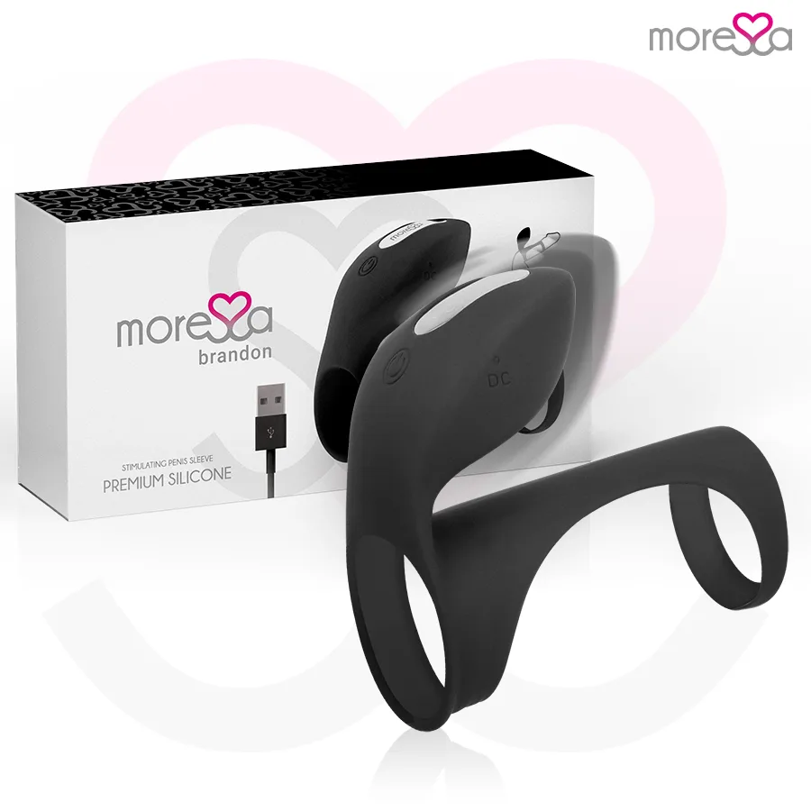 Moressa Brandon Vibrating Penis Ring with Cover