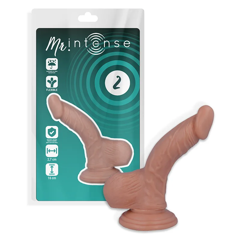 Mr Intense - Realistic Dual-Density Penis Dildo 16 cm x 2.7 cm