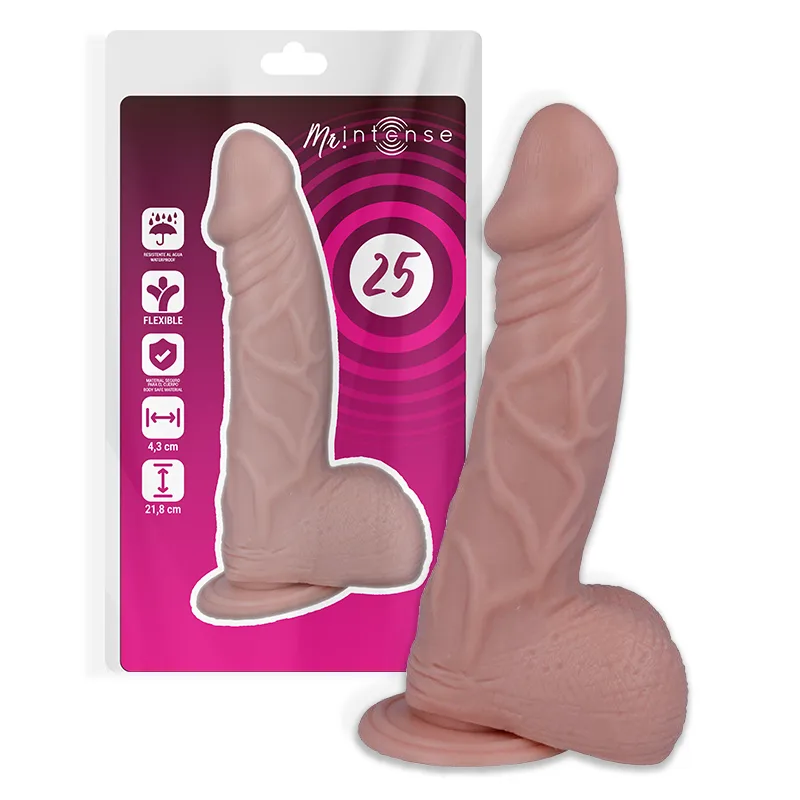 Mr Intense - 25 Realistic Dildo 21.8 CM x 4.3 CM