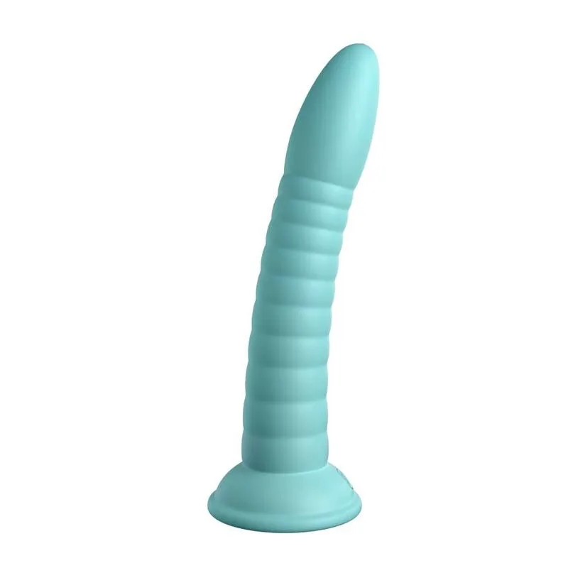 Dillio - Wild Thing Silikon Dildo 17,78 cm - Grön