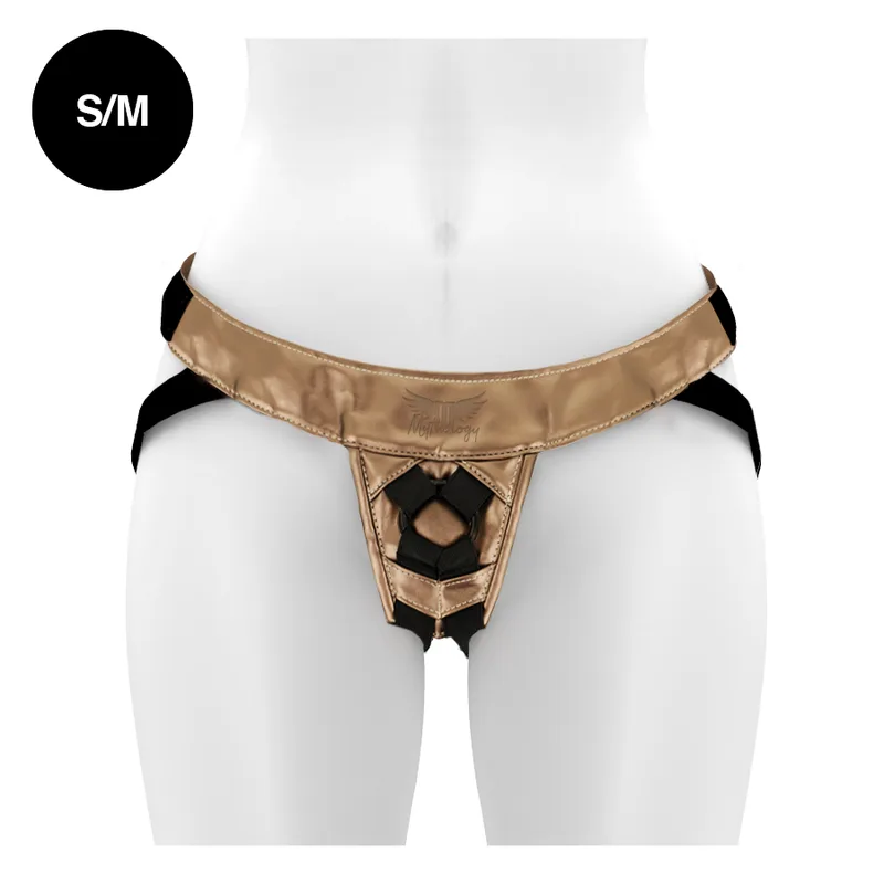 Mythology Fantasy Harness – Bronsfärgad Kroppssele (Storlek S/M)
