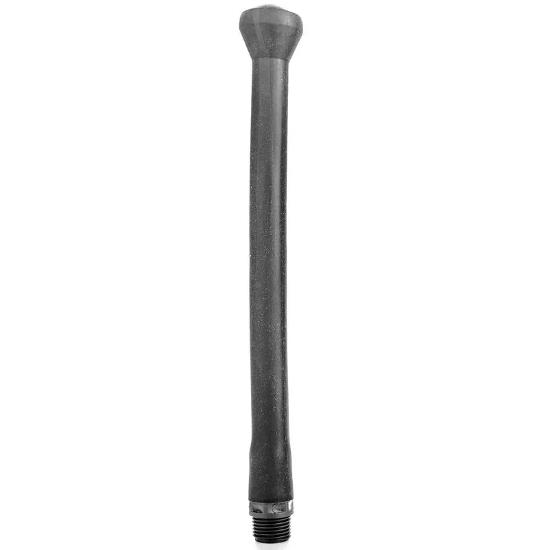 All Black – Anal Dusch i Silikon med Stoppspets, 27 cm