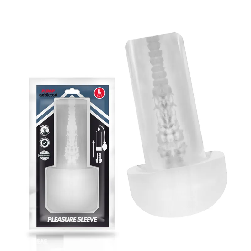 Pump Addicted - Pleasure Sleeve Masturbator Storlek L