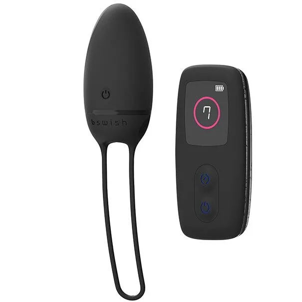 B Swish - Bnaughty Premium Unleashed Bullet Massager i Svart