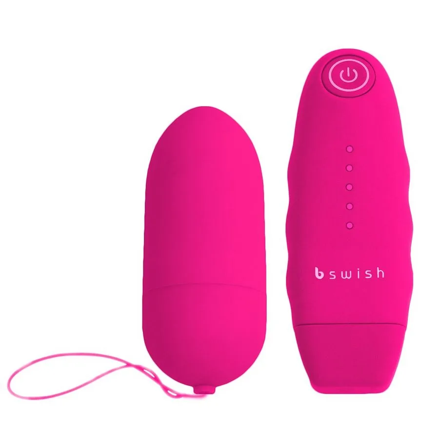 B Swish - Bnaughty Unleashed Classic Remote Control Bullet Vibrator - Pink