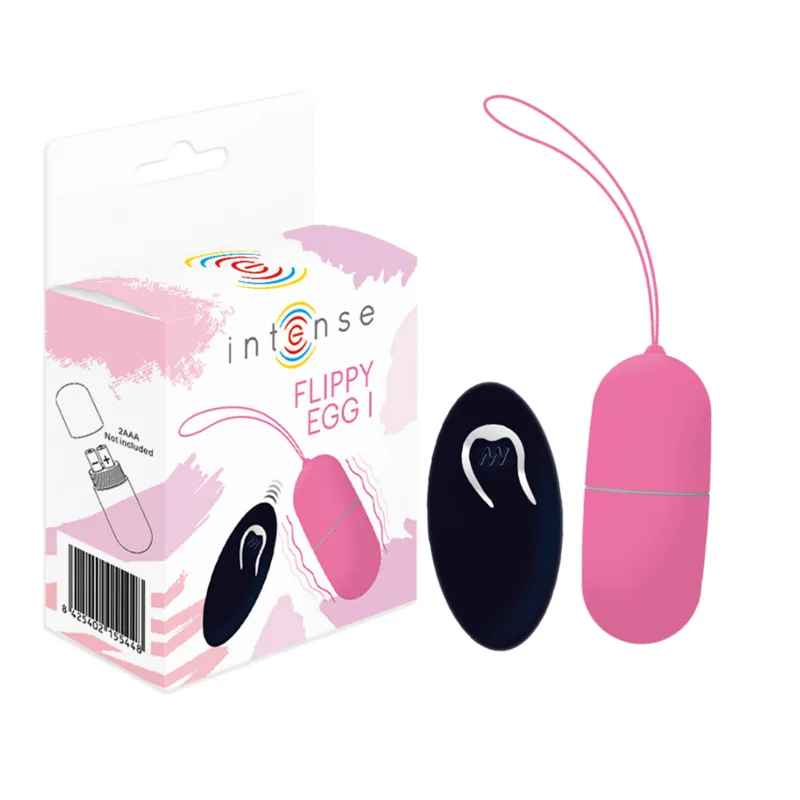 Intense - Flippy I Vibrating Egg with Remote Control | Pink
