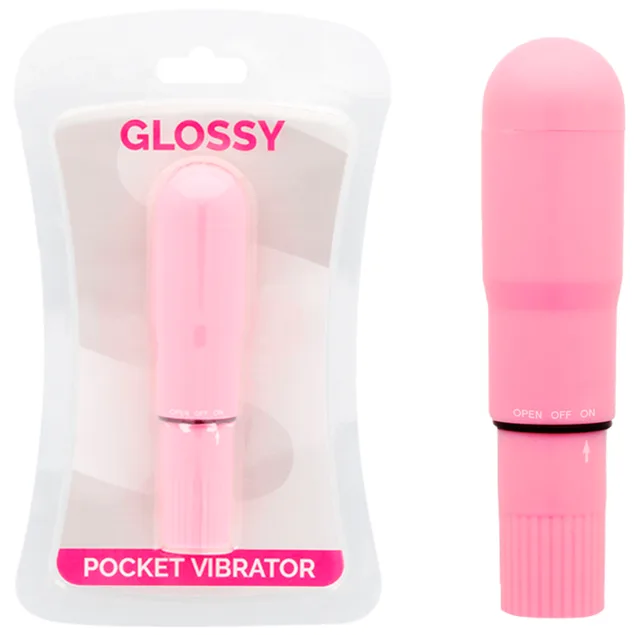 Glossy - Pocket Vibrator Rosa