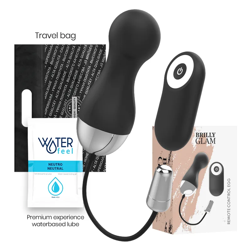 Brilly Glam - Ian Remote Control Vibrating Egg