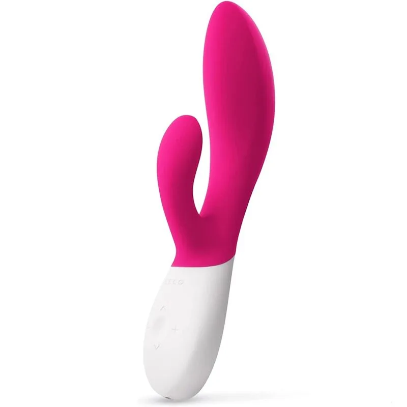 LELO INA WAVE 2 Lyxig Dubbelstimulerande Vibrator med WaveMotion™-teknik – Fuchsia