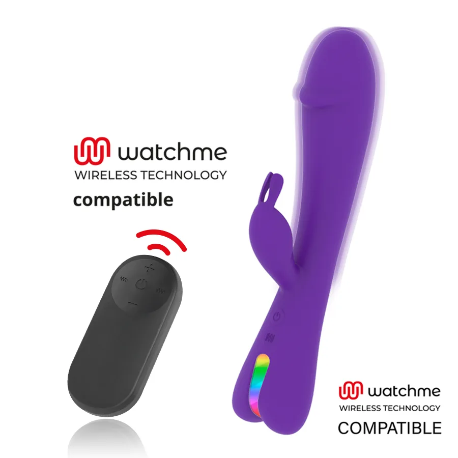 Mr Boss - Aitor Dual-Stimulation Rabbit Vibrator with Watchme Remote Control