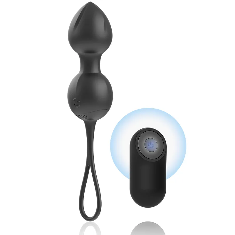 Brilly Glam - Vibrating Kegel Beads with Remote Control