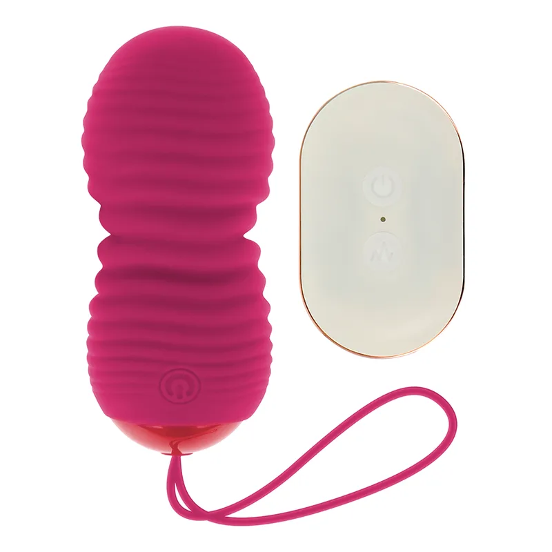 Ohmama Fjärrstyrd Vibrerande Ägg – 7 Stimuleringsprogram, Rosa