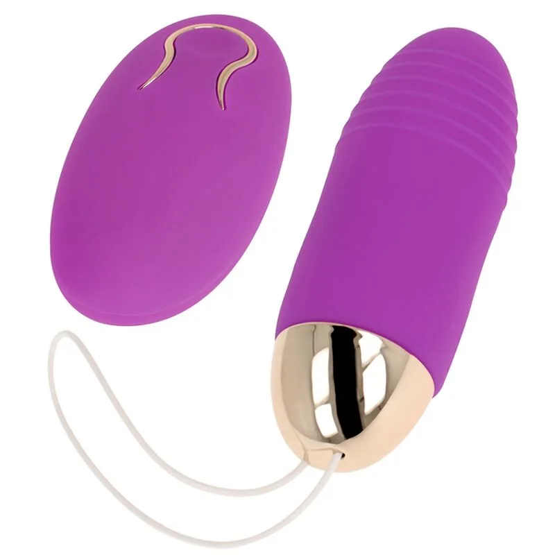 Ohmama Remote Control Vibrating Egg – 10 Speeds, Purple