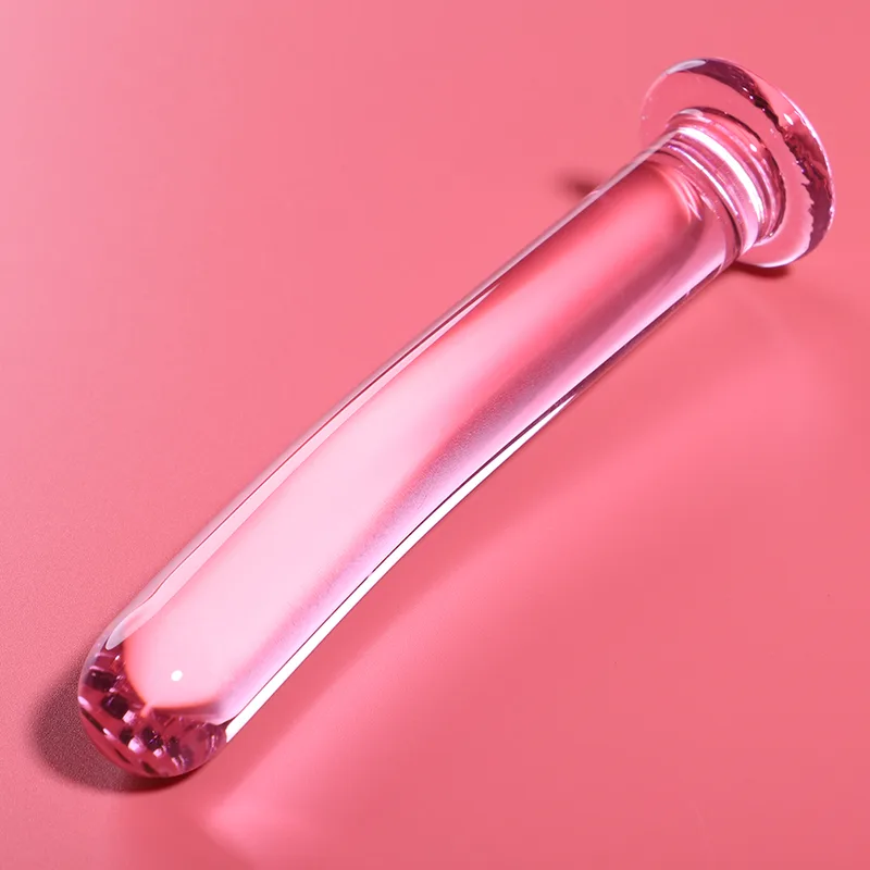 Nebula Series by Ibiza – Model 9 Borosilikatglas Dildo | Rosa | 15,5 cm x 2,5 cm