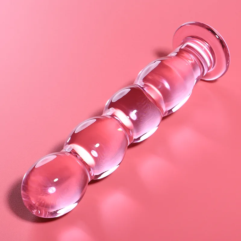 Nebula Series by Ibiza – Model 10 Borosilikatglas Dildo | Rosa | 16,5 cm x 3,5 cm