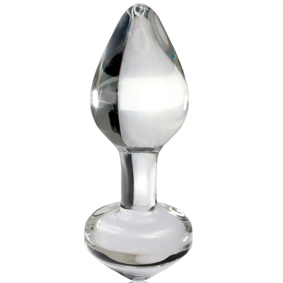 Icicles No. 44 Transparent Glass Anal Plug – Luxury Borosilicate Pleasure Toy