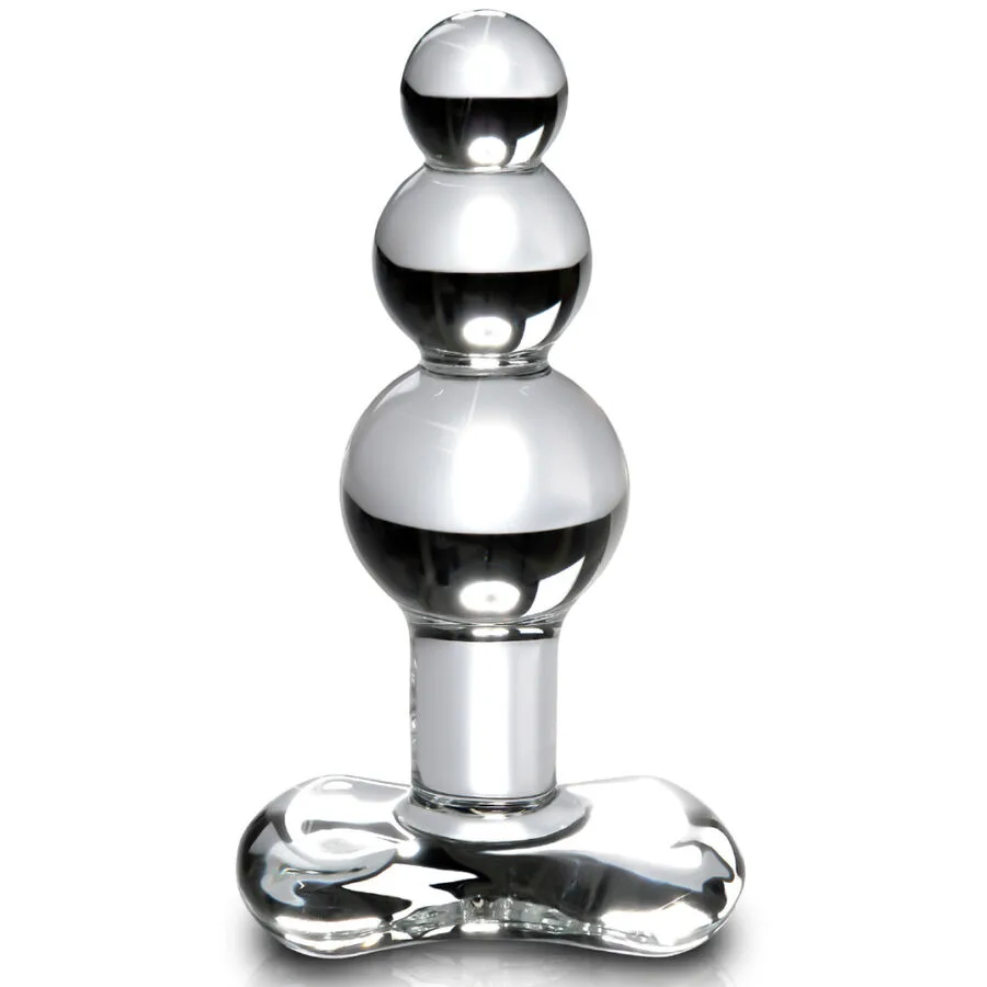 Icicles No. 47 Kristallglas Analmassager med P-Spot Stimulering