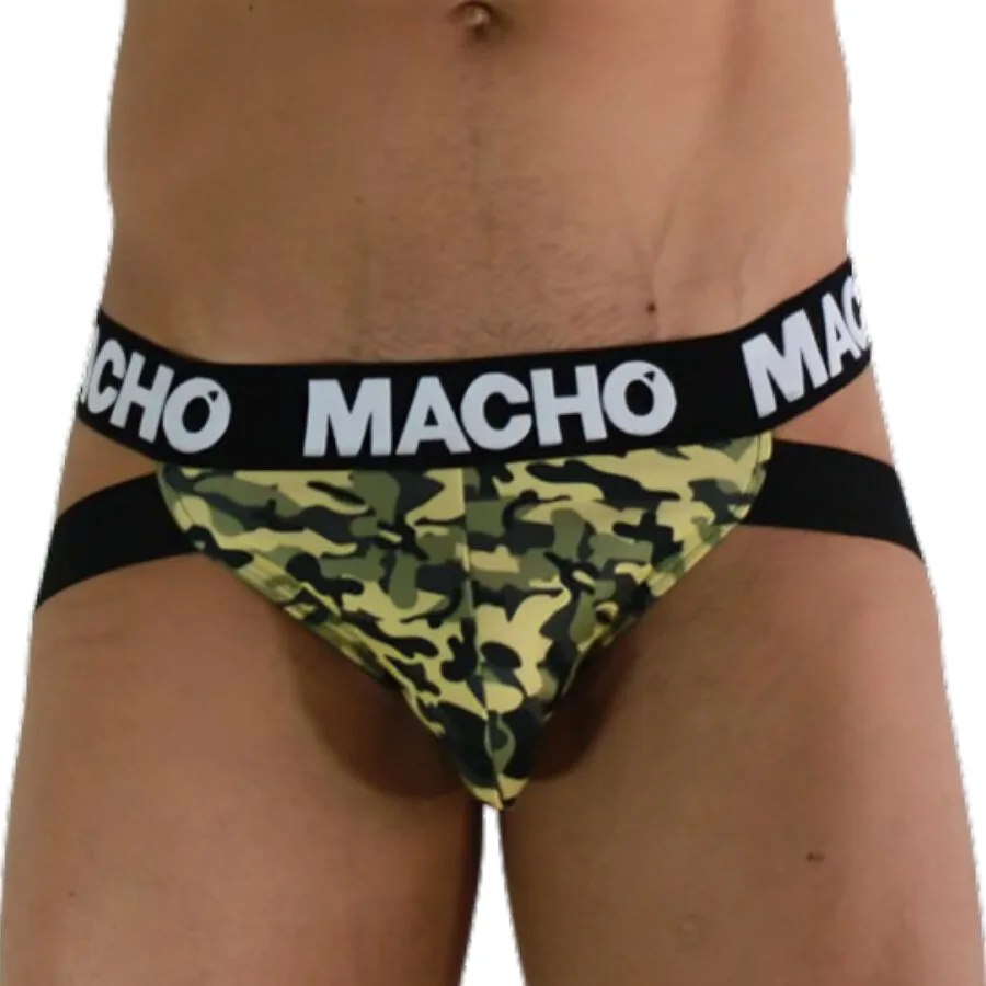 Macho MX28MV Military Jockstrap – Green | Size S