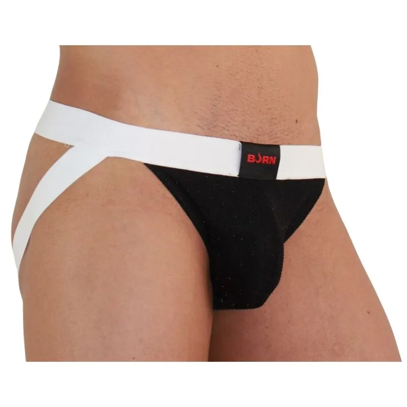 BURN 004 Jockstrap – Blank finish | Vit | Storlek M